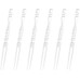 450PCS Clear Plastic Forks Disposable Cocktail Picks Fruit and Appetizer Picks Party Supplies