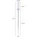 100PCS Plastic Pipettes Droppers 3ml Disposable Pipettes for Essential Oils Eye Dropper-