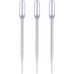 100PCS Plastic Pipettes Droppers 3ml Disposable Pipettes for Essential Oils Eye Dropper-